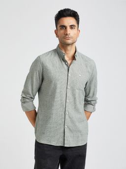 The Bear House - Men Multi-color Checked Slim Fit Cotton Casual Shirt