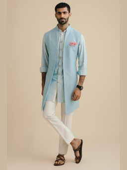 Philocaly - Riso Slim Plain Blue Bandh Gala