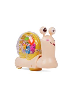 Play Me - Moving Snail With Sound and Light, All Directions Rotate Toy (3-12 Years)