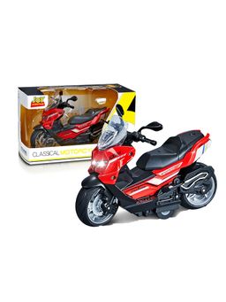 Joy Junction - 1:12 Scale Motor Cycle with Sound, Light and Pull Back (3-12 Years)