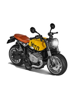 Joy Junction - 1:12 Scale Motor Cycle with Sound, Light and Pull Back (3-12 Years)