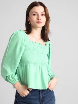 ONLY - Smocked Top