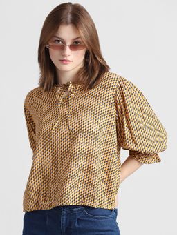 ONLY - Printed Tie Top