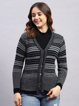 Monte Carlo - Women's Braided Full Sleeve Cardigan