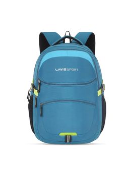 Lavie Sport - Ambition 32L Laptop Backpack With Rain Cover For Men And Women (Blue) (M)