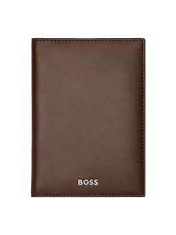 Hugo Boss - Passport Holder Classic Smooth Brown