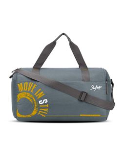 Skybags - Grey Printed Polyester Duffle Bag