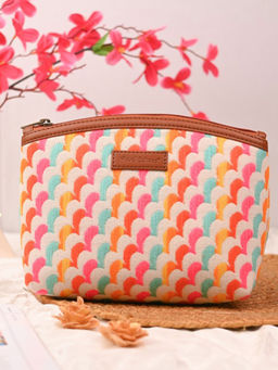 Visual Echoes - Citrus Affair Multi-Utility Pouch