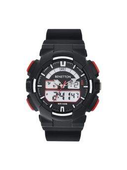 United Colors of Benetton - Analog-Digital Grey Dial Unisex Watch-UWUCG0601