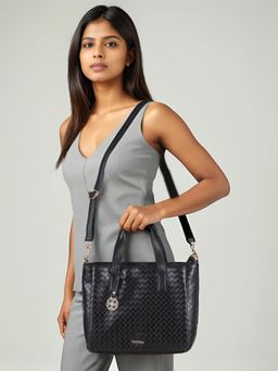 Toteteca - Black Functional Shoulder Bag