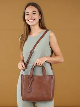 Toteteca - Tan Functional Shoulder Bag