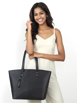 Toteteca - Black Contemporary Shoulder Bag