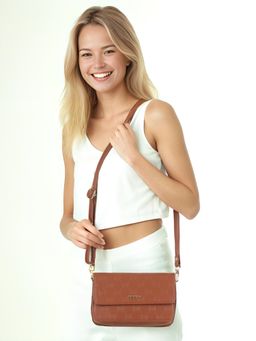 Toteteca - Tan Chic Sling Bag