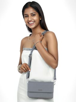 Toteteca - Grey Chic Sling Bag