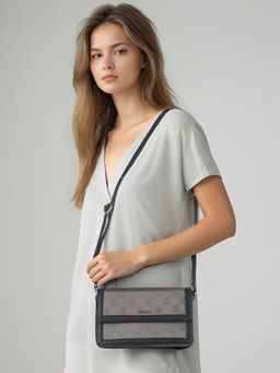 Toteteca - Silver Lux Sling Bag