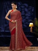 Red color option, Sold out, Currently selected
