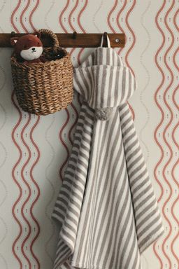 H&M - Beige Hooded Bath Towel