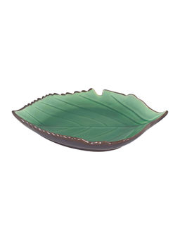 Pure Home + Living - Birch Green Leaf Platter