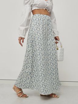Twenty Dresses by Nykaa Fashion - Women Cotton Floral Printed Maxi Skirt