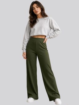 Twenty Dresses by Nykaa Fashion - Women Full Length Wide Leg Trousers