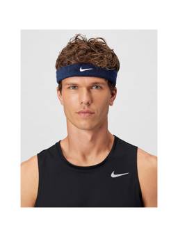 Nike - Unisex Swoosh Classic Headband - Navy Blue