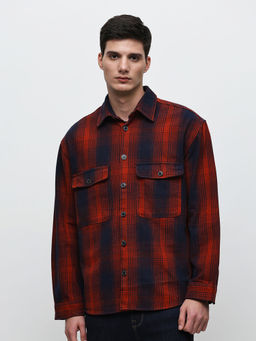 Selected - Red Flannel Overshirt
