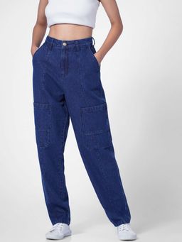 ONLY - Women Solid Blue Jeans