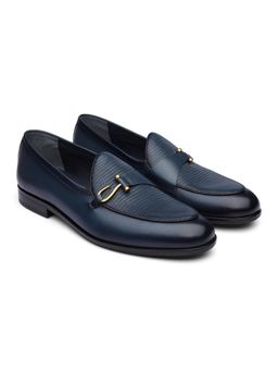 DABLR SHOES - Belgrade - Blue Leather Shoes