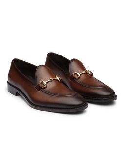 DABLR SHOES - Monaco - Chestnut Brown Leather Shoes