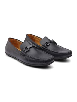 DABLR SHOES - Southwest - Reversible Navy Milled Leather Shoes