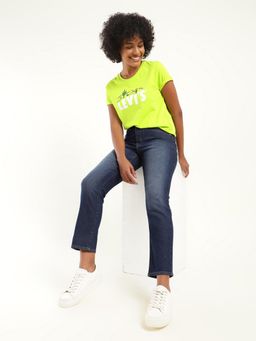 Levi's - Womens High Rise 724 Slim Straight Fit Jeans