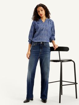 Levi's - Womens High Rise 315 Straight Blue Jeans