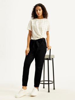 Levi's - Womens High Rise Black Regular Fit Joggers