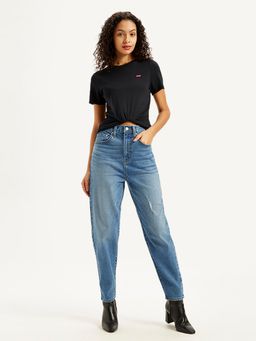 Levi's - Womens High Rise Loose Fit Blue Jeans