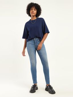 Levi's - Womens Mid Rise 711 Skinny Fit Jeans