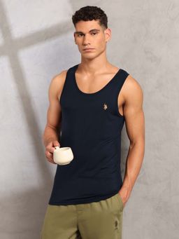 U.S. POLO ASSN. - Navy Blue Solid Vest
