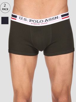 U.S. POLO ASSN. - Multi-Color Solid Trunks (Pack of 2)