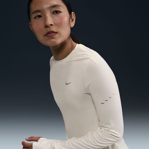 Nike Swift - Women's Dri-FIT UV Long-Sleeve Crew-Neck Running Top