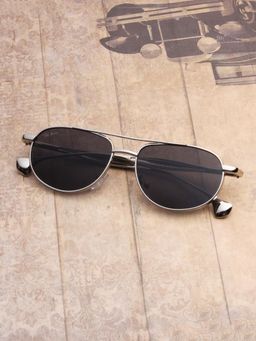 TED SMITH - Black Aviator Sunglasses 100% Uv Protected Men & Women