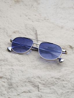 TED SMITH - Blue Graded Aviator Sunglasses 100% Uv Protected Men & Women