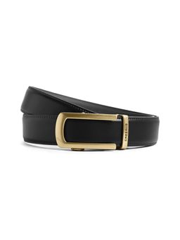 CAZZANO - Men Leather Belt With Slider Buckle