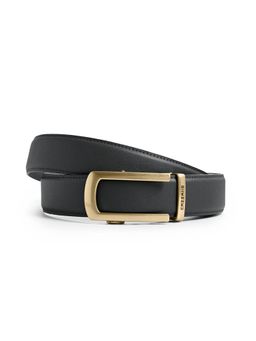 CAZZANO - Men Leather Belt With Slider Buckle