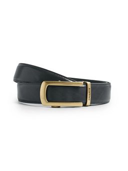CAZZANO - Men Leather Belt With Slider Buckle