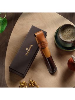 Sheaffer - Coffee Edition Leather Single Pen Pouch