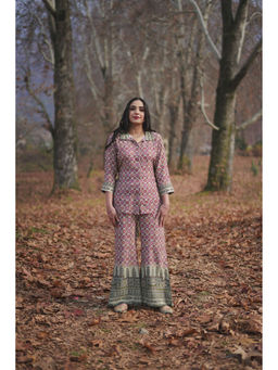 KAFTANIZE - Geo Fusion Multi-Color Co-Ord (Set of 2)