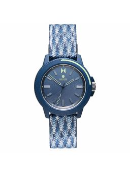 MVMT - Ocean Plastic Solar Quartz Blue Round Dial UnisexWatch - 28000209