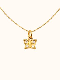 ZAISHA - Little Flutter 18K Gold Plated Necklace