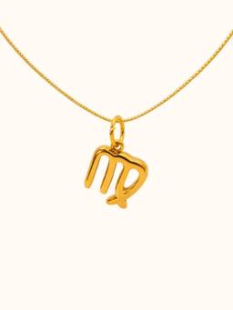 ZAISHA - Virgo Zodiac 18K Gold Plated Necklace