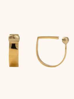 ZAISHA - Brillo Cuff Ring - 18K Gold Plated