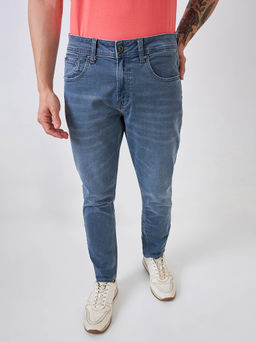 Spykar - Men Slim Fit Mid Rise Jeans (Kano)